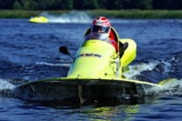 "Riga Powerboat Team" pilots Uvis Slakteris Pasaules kausa izcīņas posmā finišē septītajā vietā