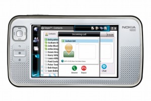 Nokia N800 Interneta planšete turpmāk ar pilnvērtīgu Skype