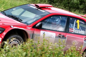 "Skandi Auto Rally Team" iestājas par drošību Latvijas rallijos