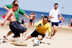 Nedēļas nogalē Dzintaros izcīnīs „Jaunā Viļņa kausu 2007" pludmales futbolā