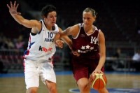 Latvijas basketbolistes pārbaudes turnīru uzsāk ar zaudējumu Francijas valstsvienībai