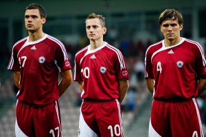 Latvijas futbola izlase piekāpjas Spānijas izlasei
