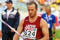 Latvijas šķēpmetējs Vadims Vasiļevskis pasaules čempionātā izcīna ceturto vietu