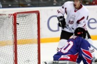 Latvijas U-20 hokejisti izrēķinās ar vienaudžiem no Lielbritānijas