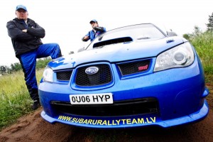 Subaru Rally Team gatavi startam