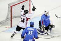 Latvijas U-18 hokejisti sakauj arī Itālijas vienaudžus