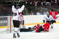 Latvijas U-18 hokeja izlase uzvar Austriju