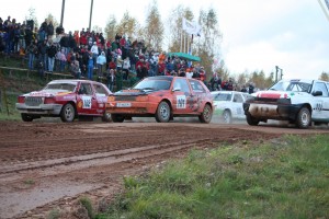 Noskaidroti Latvijas autokrosa čempionāta 1600 klases medaļnieki