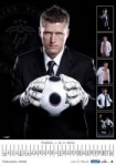 LFF 2009.gada izlases futbolistu kalendārs pieejams Jāņa Rozes grāmatnīcās