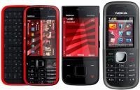 Nokia izlaidis trīs jaunus XpressMusic mobilos telefonus