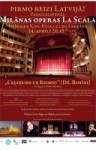 Pasaulslavenā „La Scala” opera būs skatāma tiešraidē kino „Rīga”