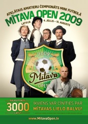 Šovasar Latvijā notiks atklātais amatieru čempionāts mini futbolā „MĪTAVA OPEN 2009”