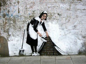 Banksy – graffiti mākslinieks ar pseido identitāti