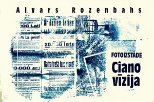 Galerijā "Krāsu Aplis" tiks atklāta Aivara Rozenbaha personālizstāde "Ciano vīzija"