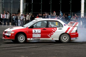 “Tieto Racing Team” ekipāža Egle/Jerums jau Kurzemes rallijā var kļūt par čempioniem