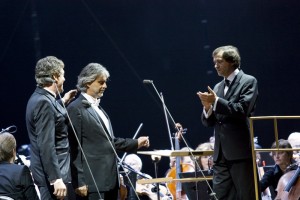 Andrea Bočelli koncertē Mežaparka lielajā estrādē (+ FOTO)