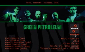 Ballīte nedēļas vidū ar leģendāro apvienību “Green Petroleum Funk”