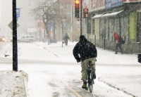 Ar velosipēdu arī ziemā