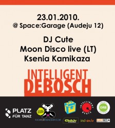 Space:Garage piedāvā pasākumu sērijā „Intelligent Debosch”