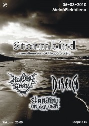 Klubā „Melnā Piektdiena” notiks sarīkojums “Stormbird: caur dienu un nakti kopā ar vēju..”