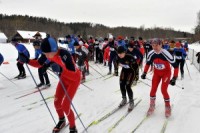 Pirmais „VIRŠI-A” slēpošanas maratons guvis dalībnieku atzinību par lielisko organizāciju