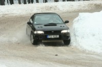 Latvijas ziemas autosprinta čempiona tituls dramatiskā cīņā Slišānam
