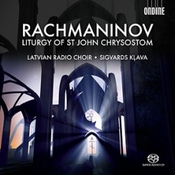 Latvijas Radio koris izdevis Sergeja Rahmaņinova “Sv. Jāņa Zeltamutes liturģiju”
