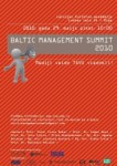 Starptautiskajā konferencē „Baltic Management Summit 2010” piedalīsies izcili Vācijas un Latvijas komunikācijas speciālisti