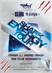 Shark Energy Tour viesosies jaunajā Rīga klubā "The Club"