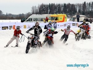 Latvijas čempionāts skijoringā turpināsies Ķekavā un Ropažos
