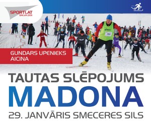 Tautas slēpojuma "Madona" dalībnieki sacentīsies teicami sagatavotā trasē