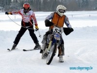 Ropažos aizvadīts Latvijas čempionāta trešais posms skijoringā