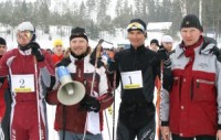 Tautas slēpojumā Madona aizraujoša Latvijas vadošo biatlonistu cīņa
