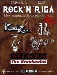 „Moka Metal Crew" atkausēs ziemu ar ballīti "Rock'n'Riga"