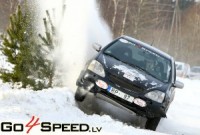Ziemas autosprinta finālā noskaidros Latvijas čempionus
