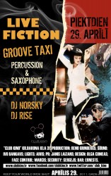 "Club Kino" uzstāsies apvienība "Groove Taxi" un DJ Rasmus Faber