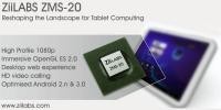 "ZiiLabs" prezentē jaunus ZMS-20 un ZMS-40 procesorus Honeycomb planšetdatoriem