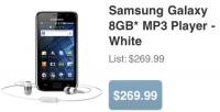 Samsung izlaidis Galaxy Player portatīvo multimediju atskaņotāju