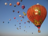 Jelgavā notiks 13. starptautiskais gaisa balonu festivāls 'LMT Kauss 2011'