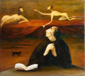 Gleznotājas Birutas Delles personālizstāde "Tveramais un netveramais"