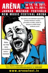 Rīgā risināsies jaunās mūzikas festivāls „Arēna 2011"