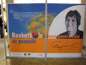 Uļjanas Semjonovas izstāde "Basketbols man pavēra ceļu uz pasauli!"
