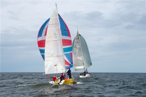 Noskaidroti Latvijas jūras burāšanas čempioni