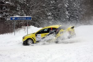 Tuvojas Baltijas pirmais 2013. gada sezonas ziemas rallijsprints un rallijs „Alūksne 2013"