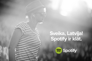 Spotify pieejams arī Latvijā