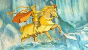 Korejieši ieinteresējušies par latviešu animācijas filmu “Zelta Zirgs”