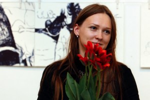 Ilzes Abikas personālizstāde "Ķengurdziesma"