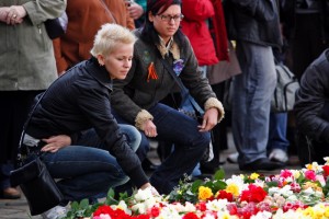 Fotoreportāža no 9.maija svinībām pie Uzvaras pieminekļa