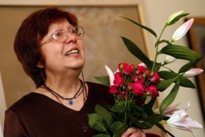 Baņutas Ancānes izstādes atklāšana