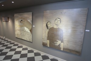 Agates Apkalnes gleznu izstāde "Sirds, apziņa"